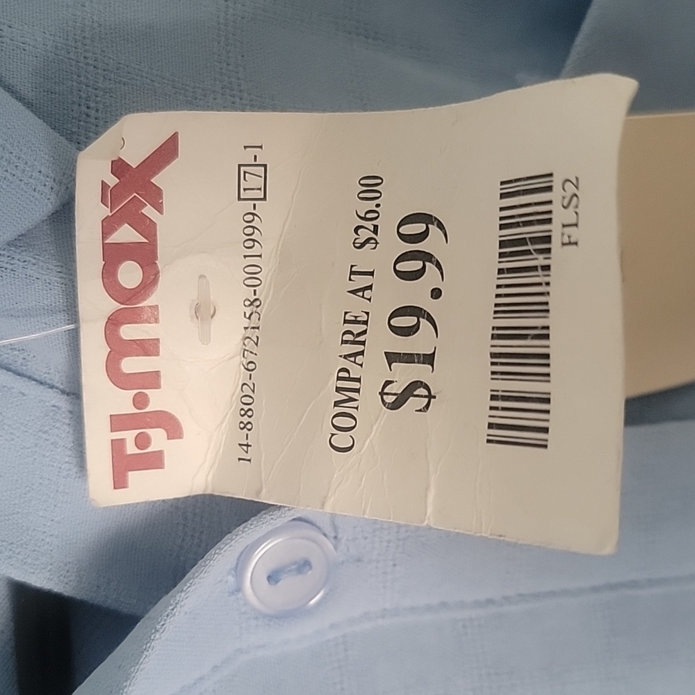 Monteau Light Blue Midi Shirt Dress - Picture 3 of 4